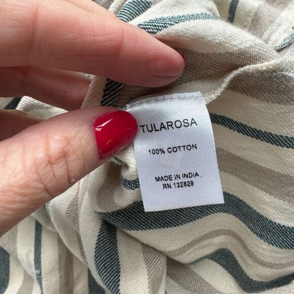 Tularosa Striped Mini Dress in Blue and White - Picture 11 of 12